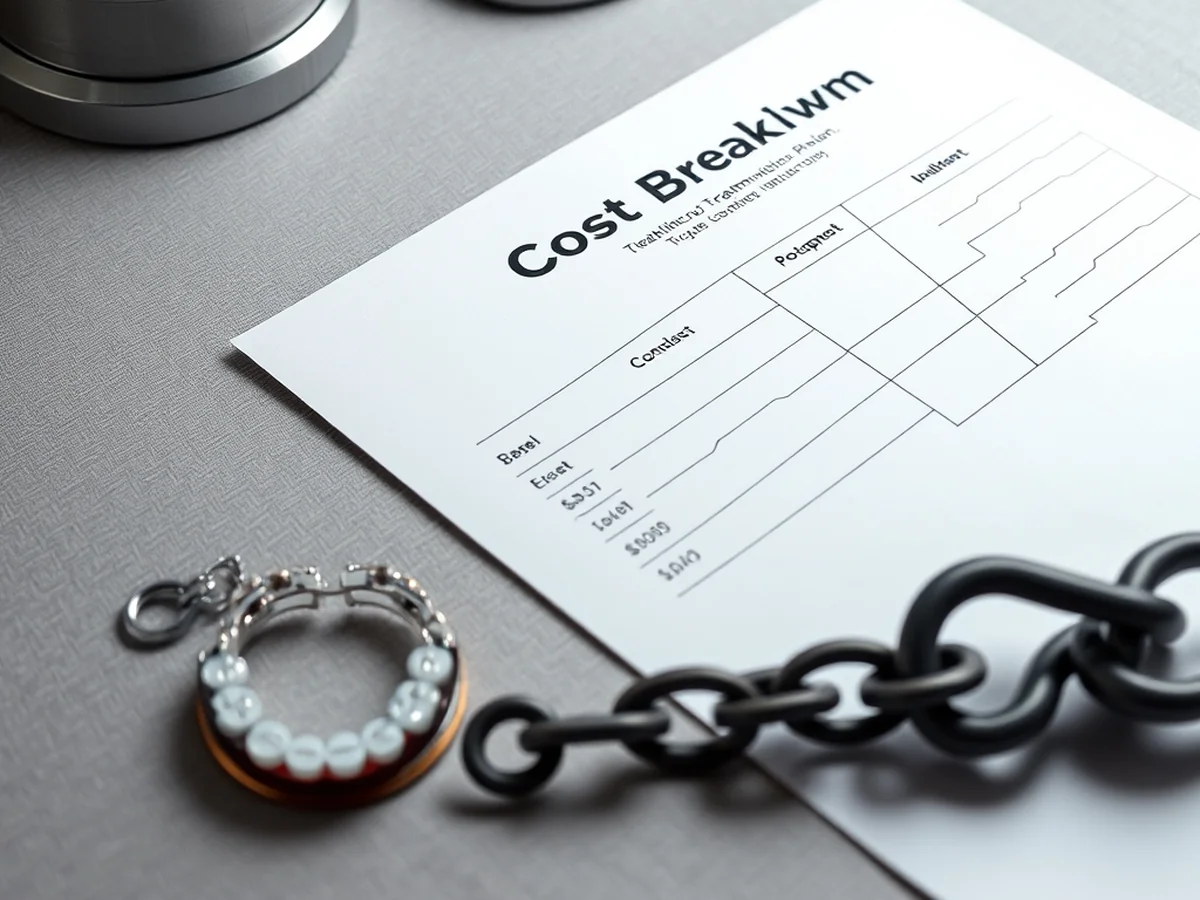 Cost Breakdown - Chain Braces