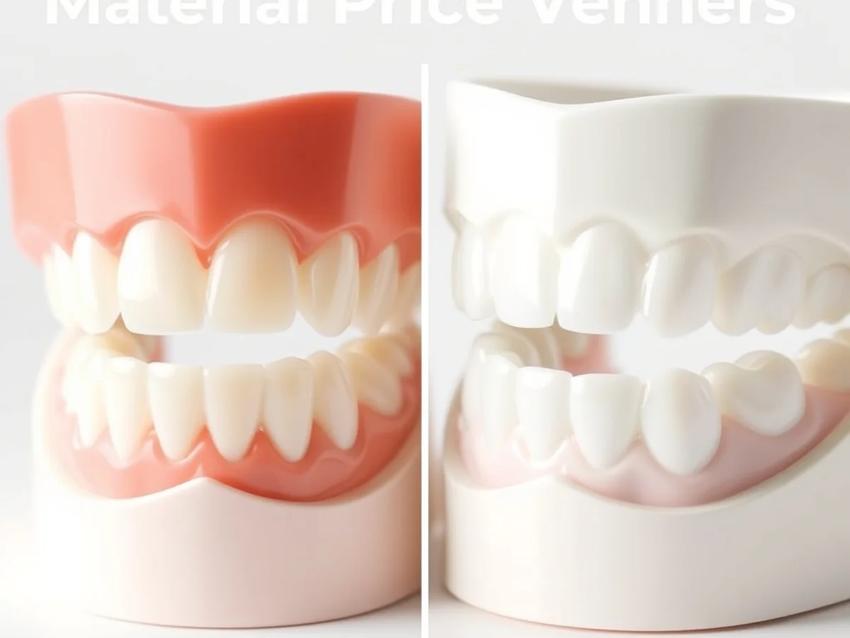 Material Price Differences - Dental Veneers Cost