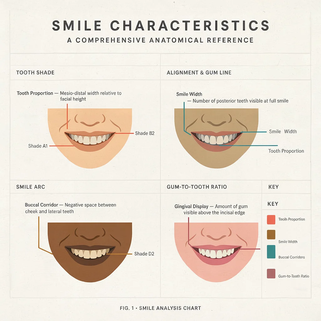 smile characteristics