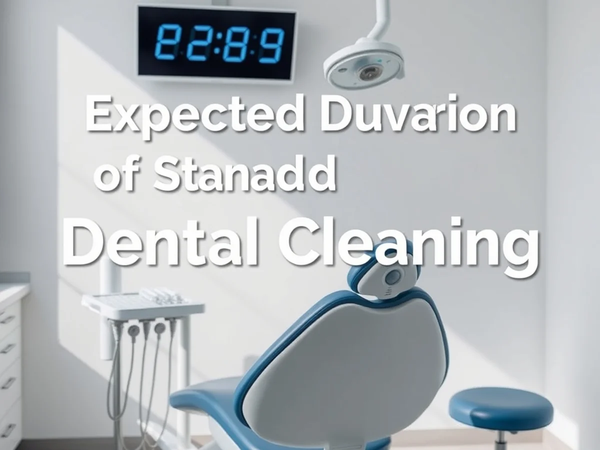 Expected Duration of a Standard Dental Cleaning - how long does a teeth cleaning take