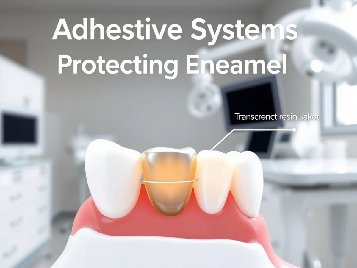 Adhesive Systems Protecting Enamel - Orthodontic Brackets Protect Dental Enamel